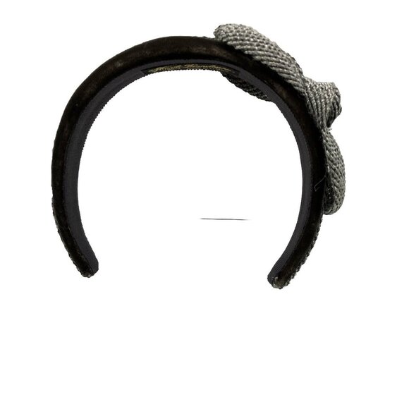 Nicole Pourchaire Tweed Roses Headband France main image 4